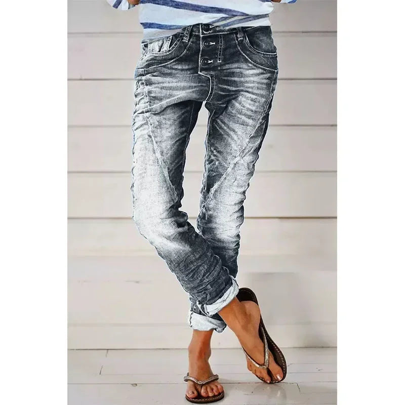 Solenn | Trendy stretch trousers for women