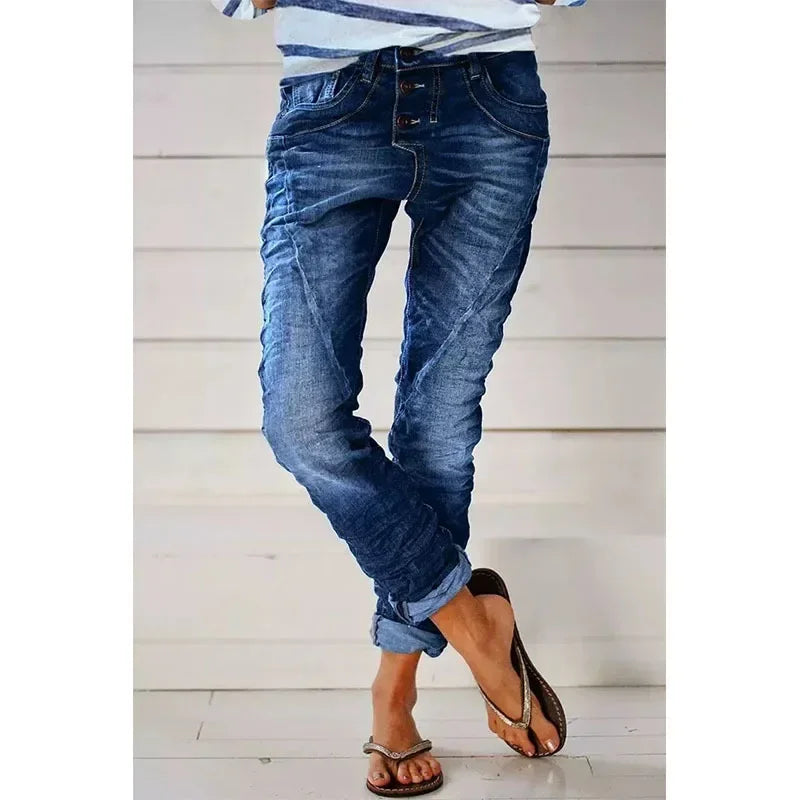 Solenn | Trendy stretch trousers for women