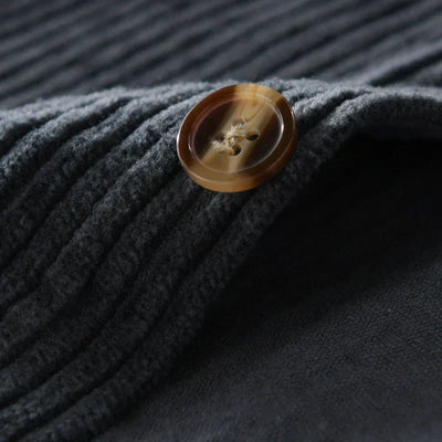 Torben | Casual men's shirt in brown corduroy