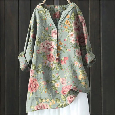 Josephine | Casual floral blouse with soft fit