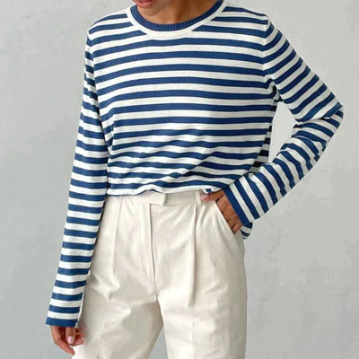 Elegant striped T-shirt | Light summery fabric