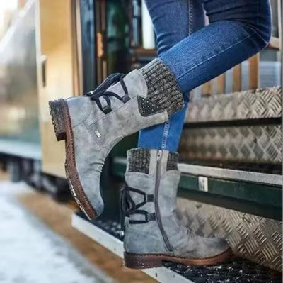 Leonie | Warm women's winter boots with treaded soles