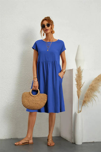 Sol | Casual midi dress for everyday wear