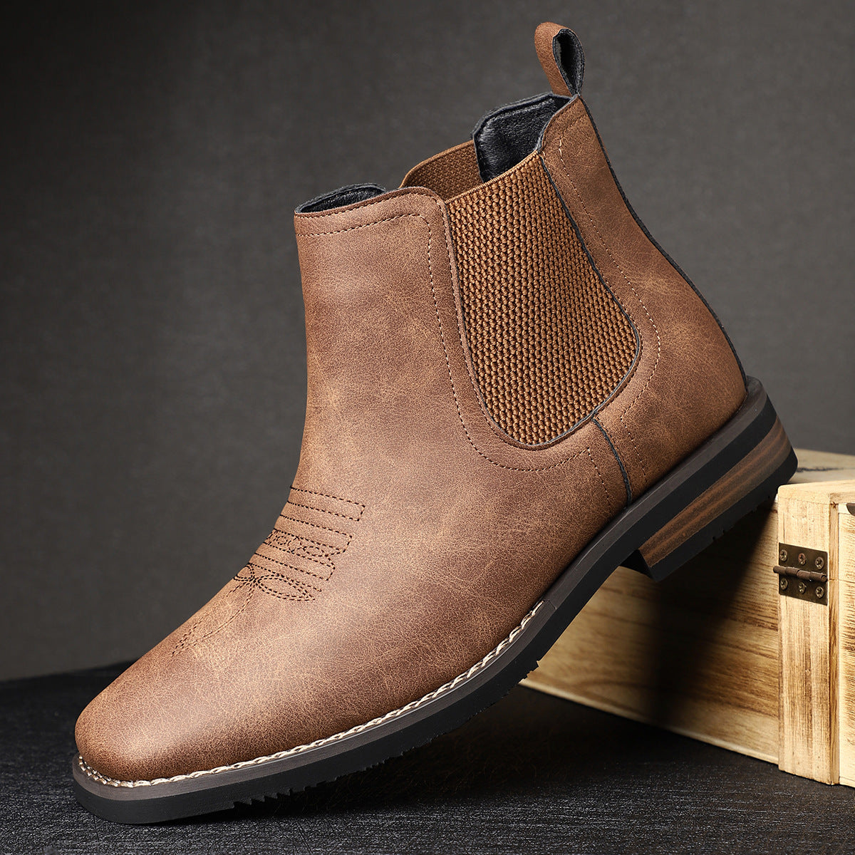 Fabian | Timeless leather boots for style-conscious men