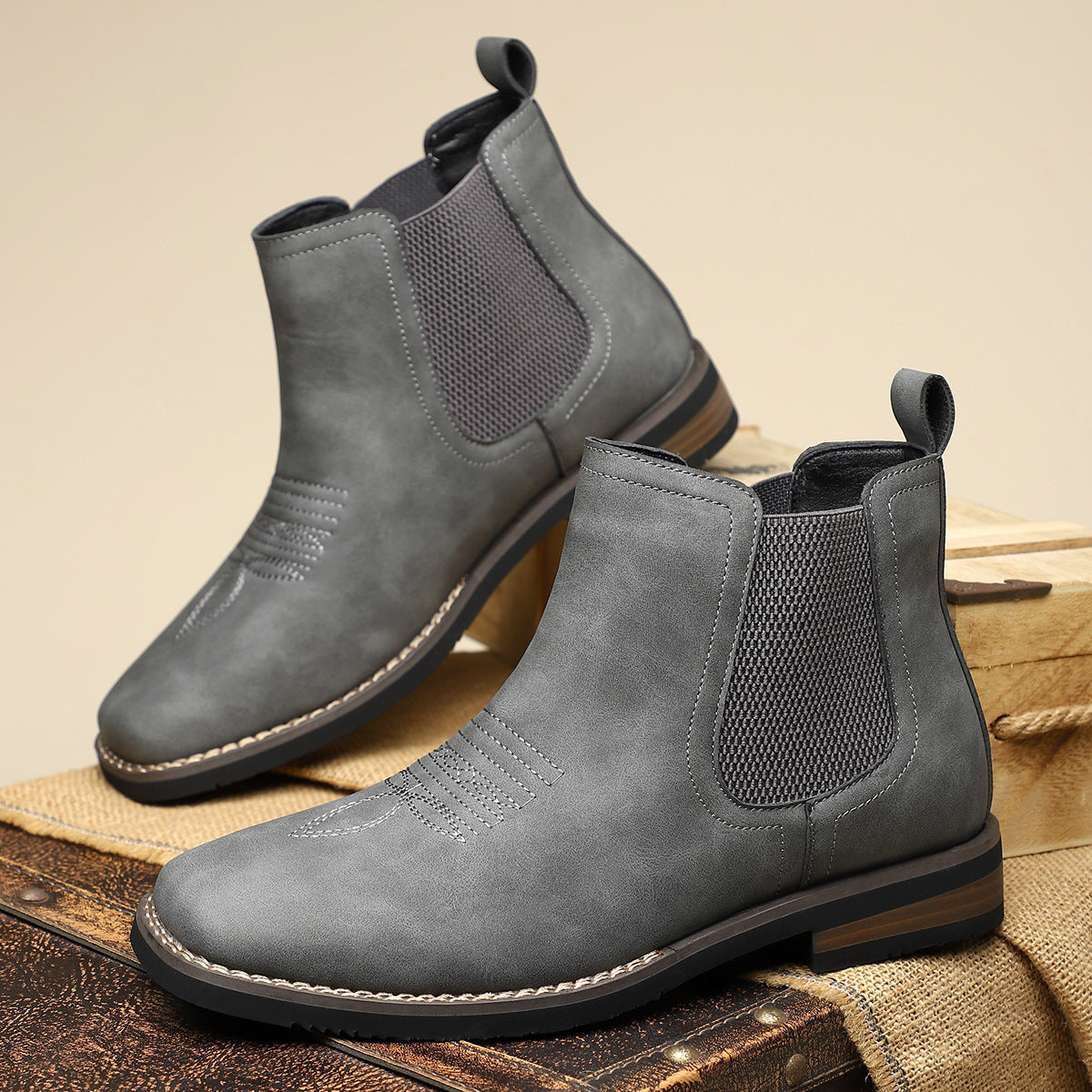 Fabian | Timeless leather boots for style-conscious men