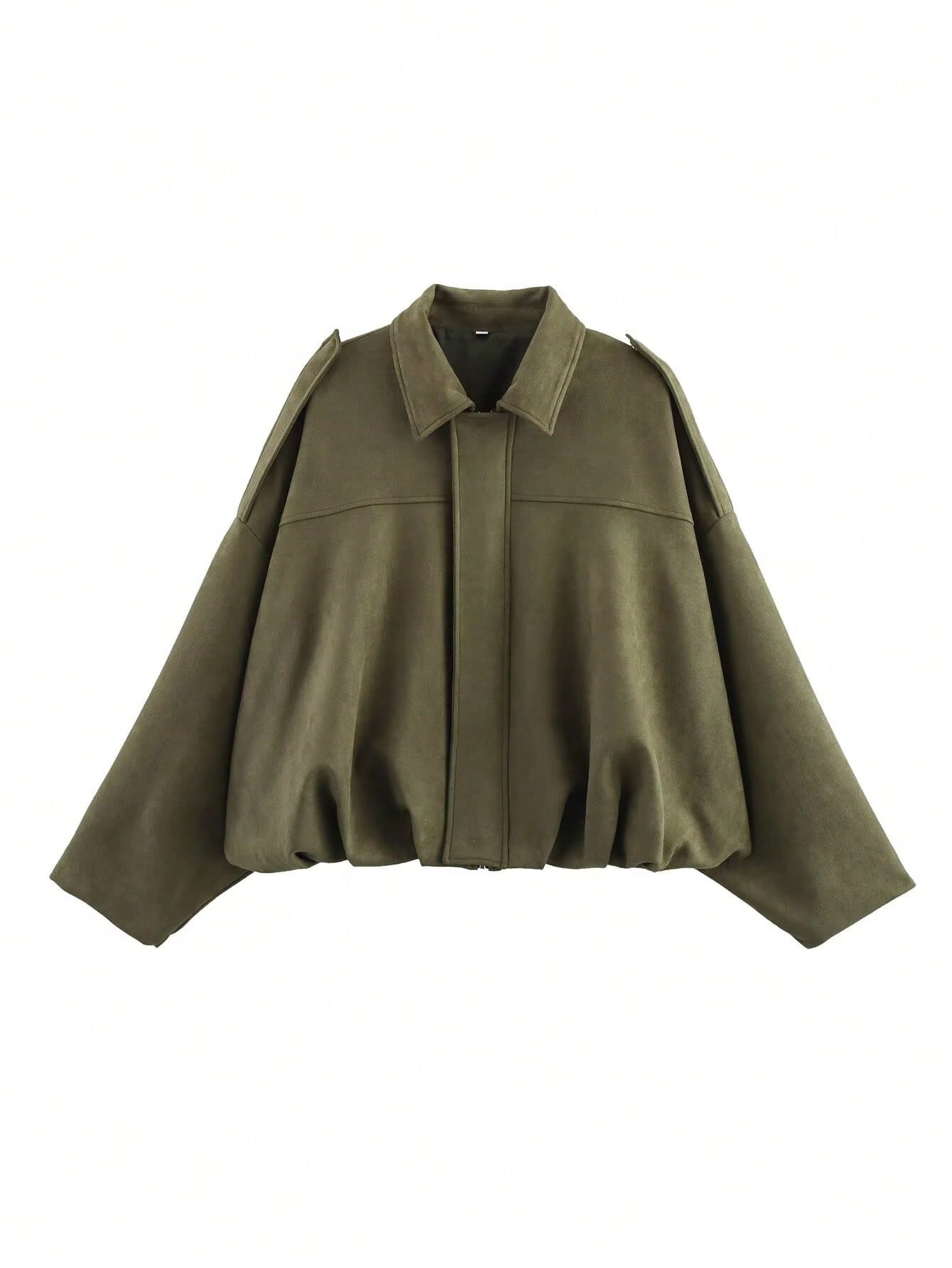 Lina | Stylish suede jacket for women in a pilot look