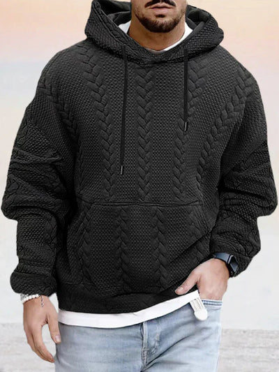 SIMON | Stylish hooded jumper with a relaxed fit