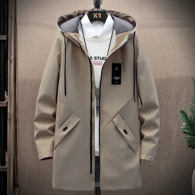 ModeBecker | Long hooded jacket in a trendy design