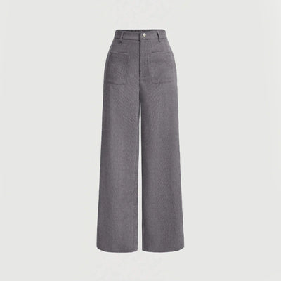 Cordera | Wide-leg trousers in soft fabric