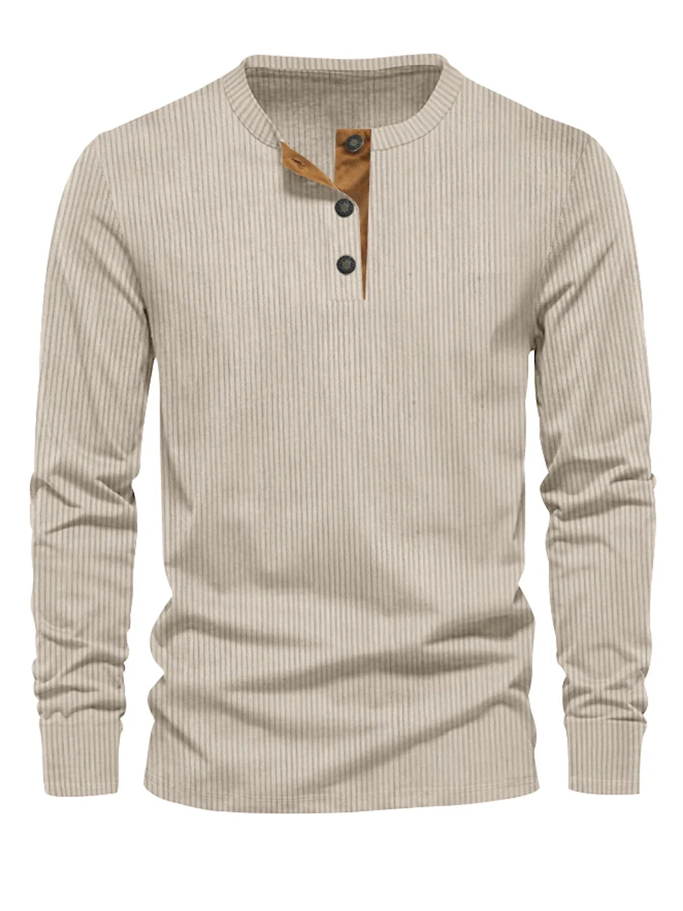 Leon | Classic long sleeve with striped pattern