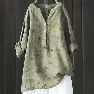 Josephine | Casual floral blouse with soft fit