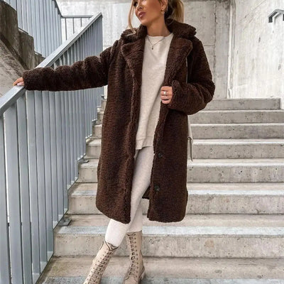 Emma | Cosy teddy jacket for relaxed outfits