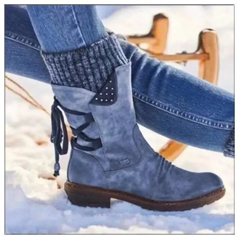 Leonie | Warm women's winter boots with treaded soles