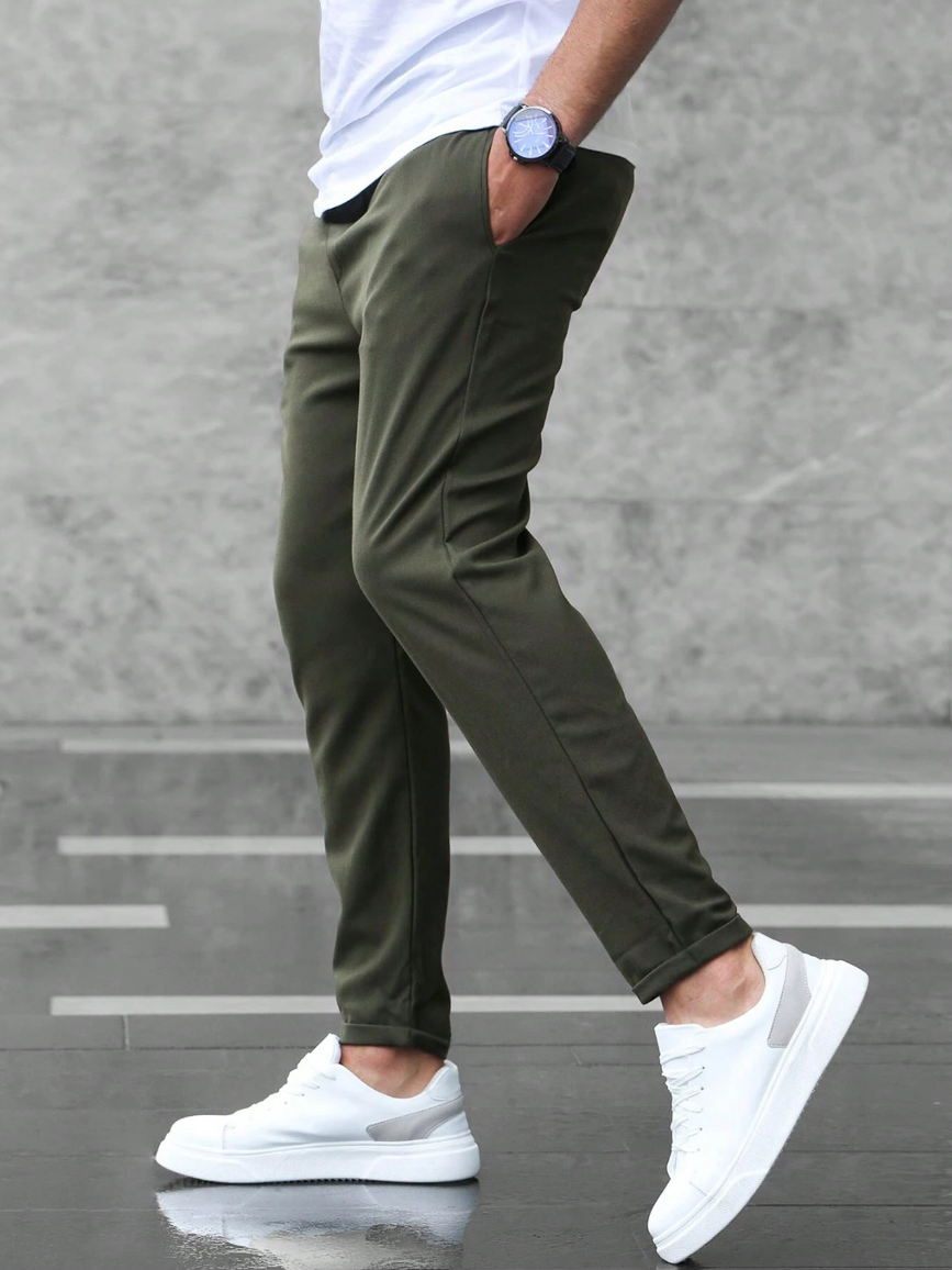 Benedict | Elegant fabric trousers with a modern fit