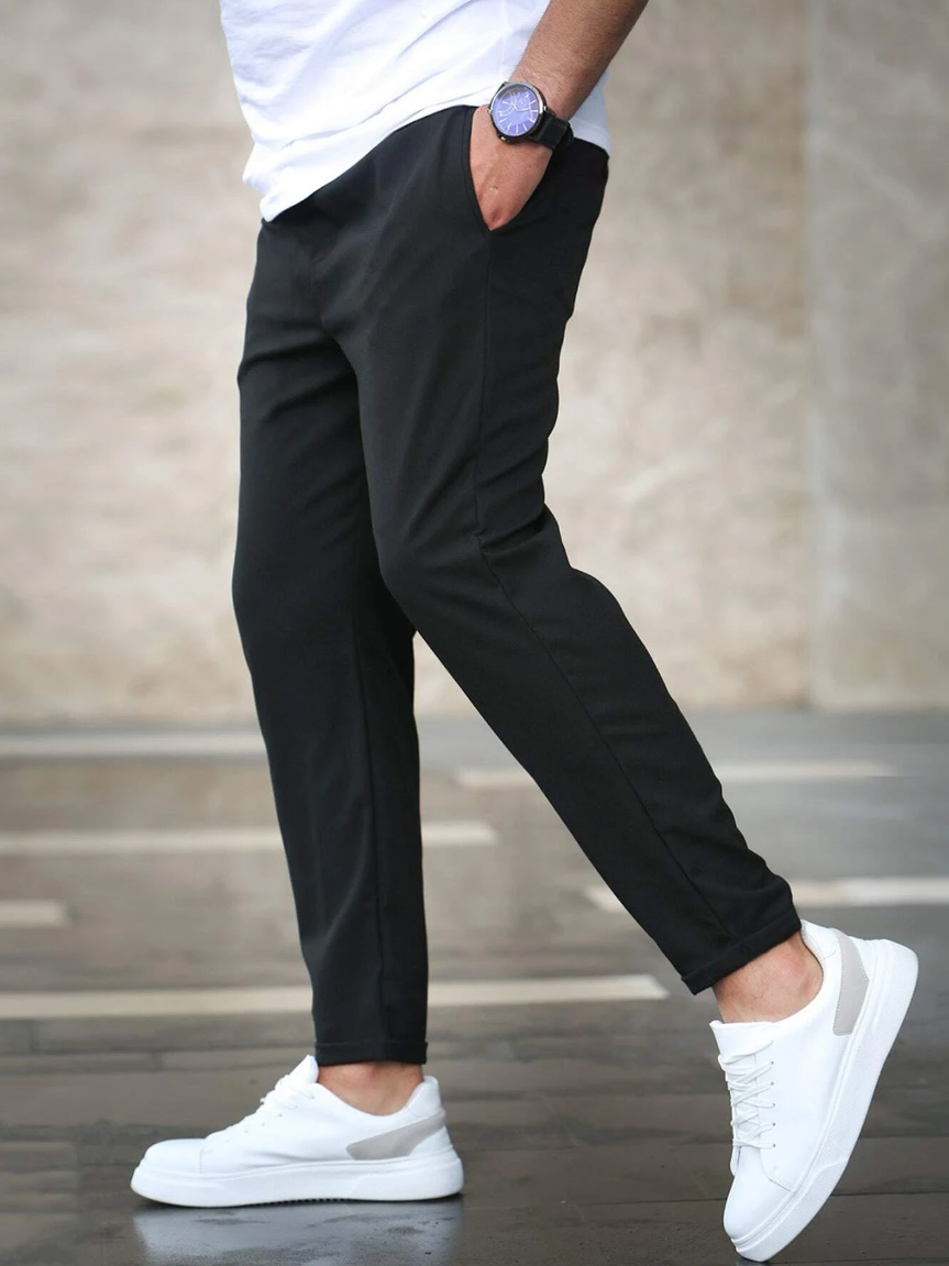 Benedict | Elegant fabric trousers with a modern fit