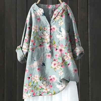 Josephine | Casual floral blouse with soft fit