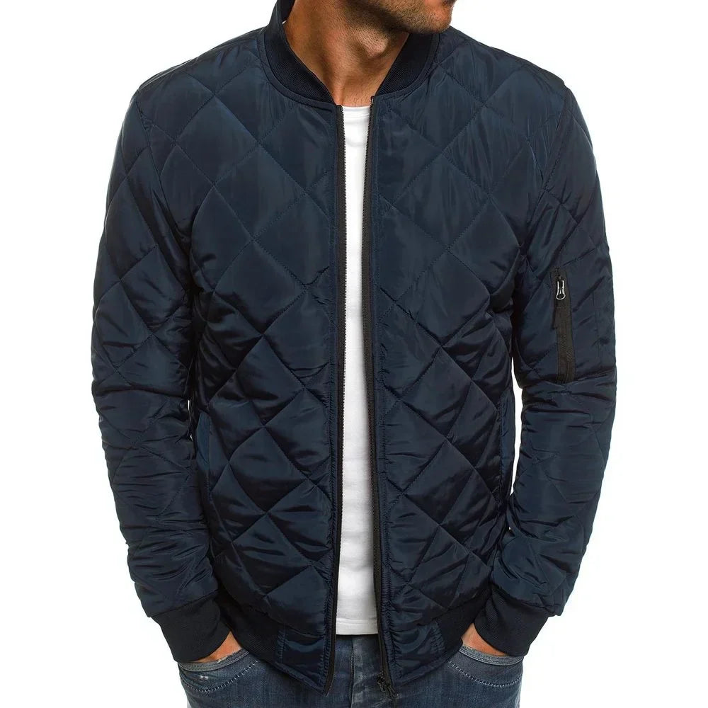 ModeBecker | Padded cotton jacket with quilted pattern