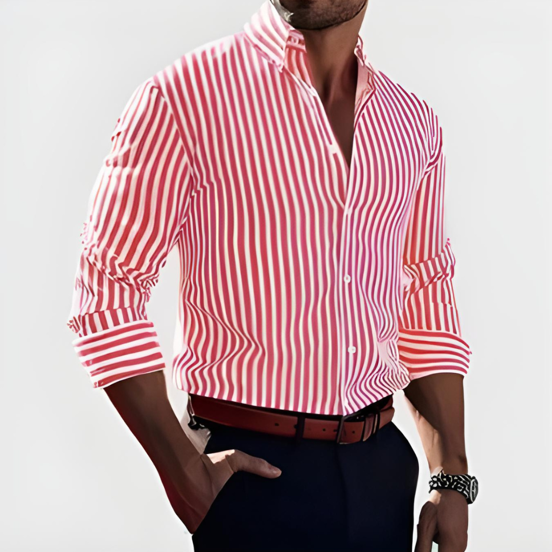 Melker | Striped men's shirt