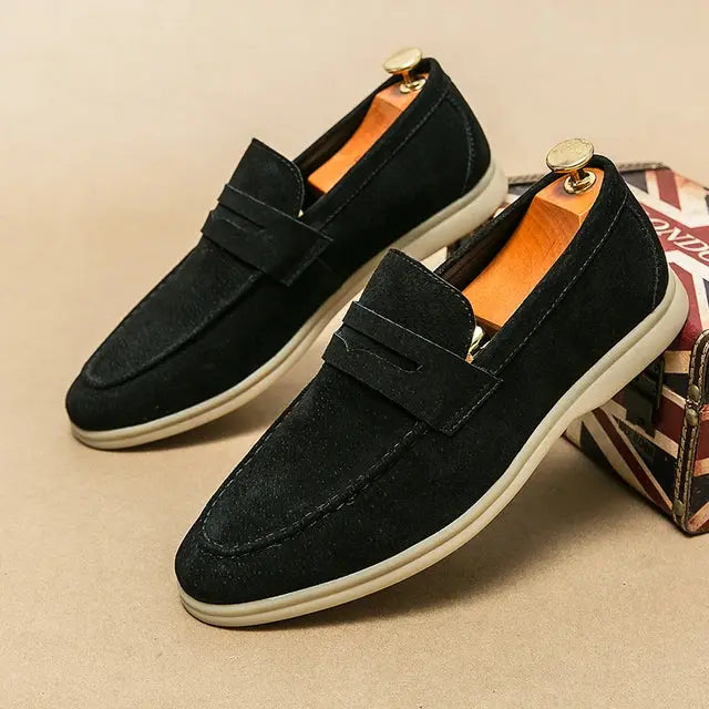 Aiden | Casual men's loafers with lace-up fastening