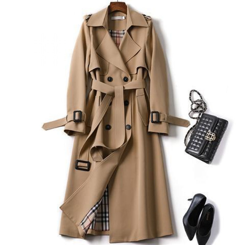 Grace | Classic Belted Trench Coat for Women