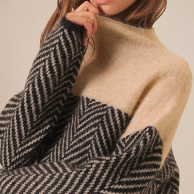 Adi | Turtleneck jumper with a modern look