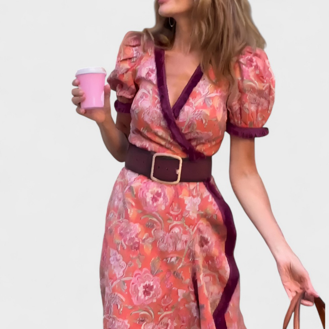 Anna | Elegant floral dress