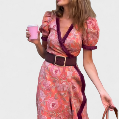 Anna | Elegant floral dress