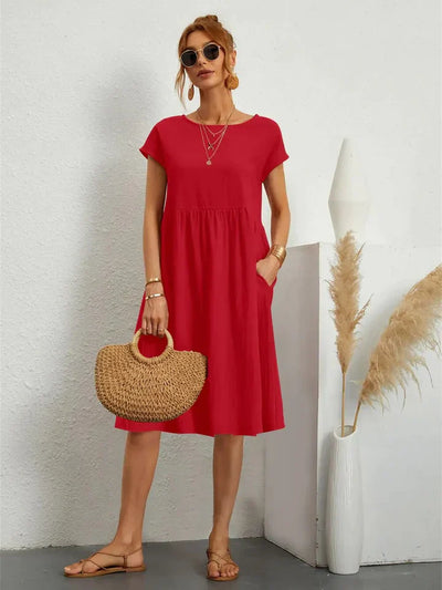 Sol | Casual midi dress for everyday wear