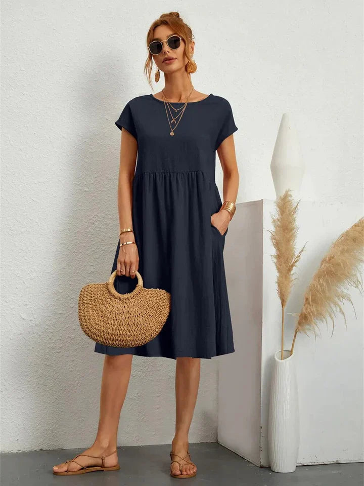 Sol | Casual midi dress for everyday wear