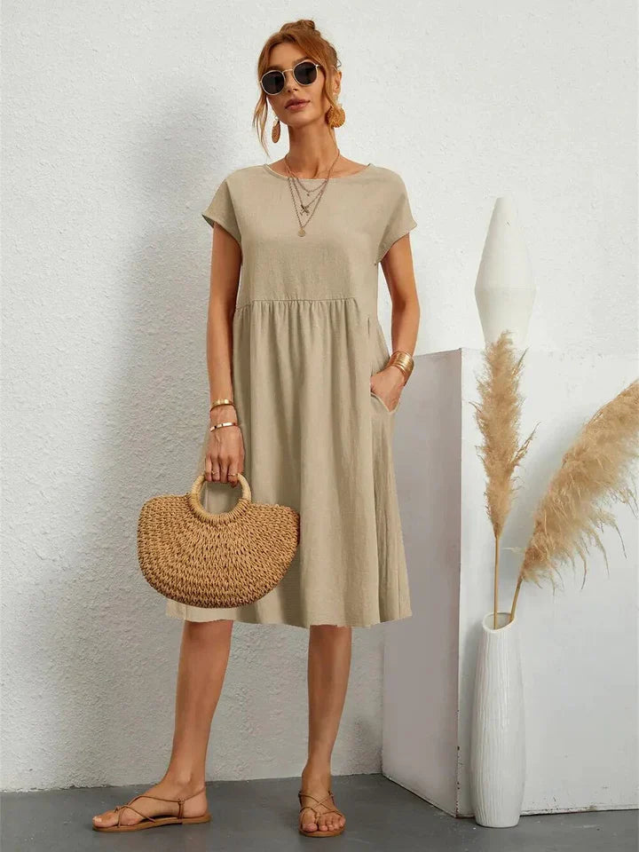 Sol | Casual midi dress for everyday wear