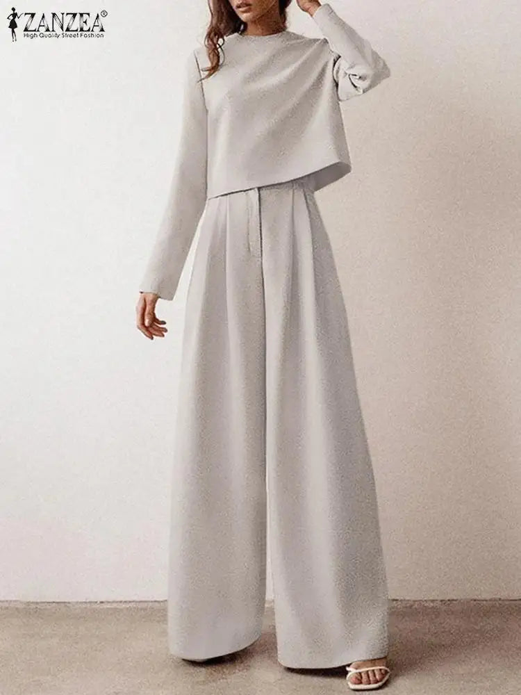 ZANZEA | Summer set with trousers and top