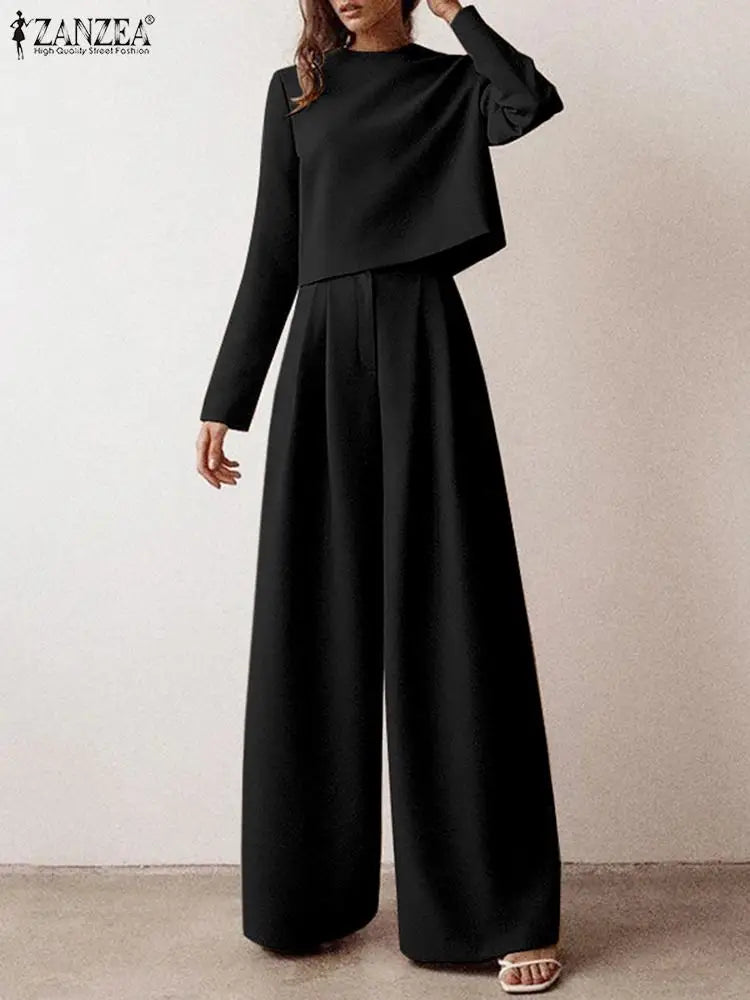ZANZEA | Summer set with trousers and top