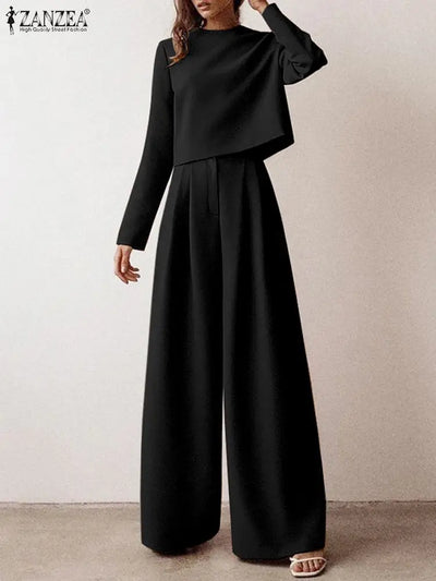 ZANZEA | Summer set with trousers and top