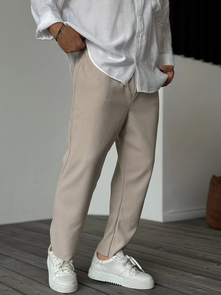 Oliwier | Soft luxury trousers