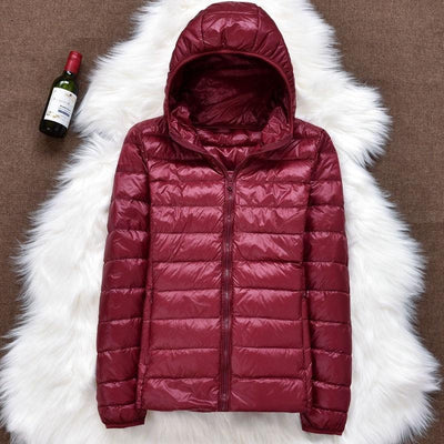 Leander | New quilted jacket with white duck feathers
