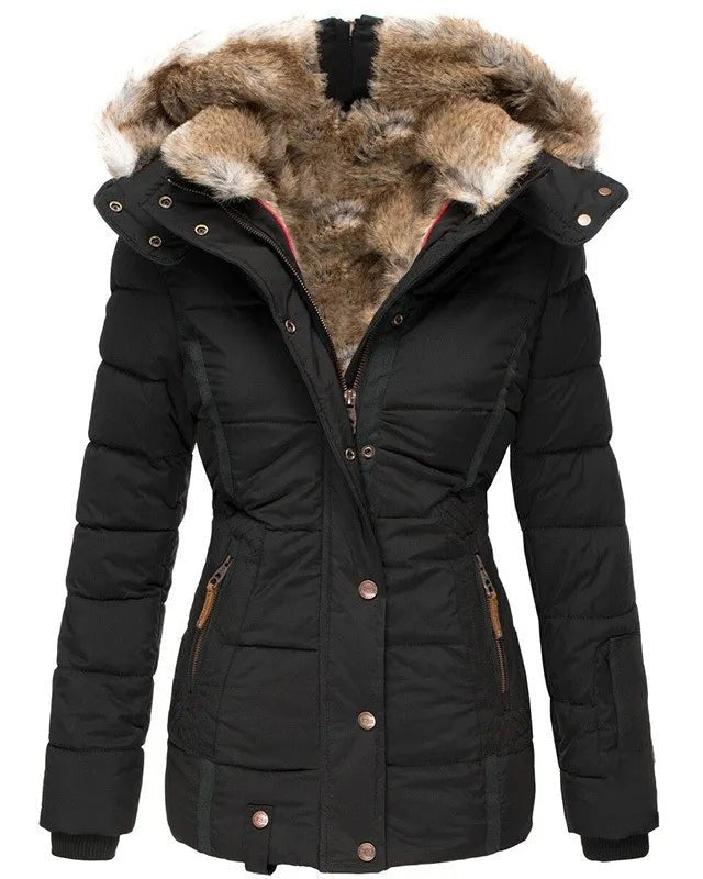 Helena | Warm winter coat with soft fur lining