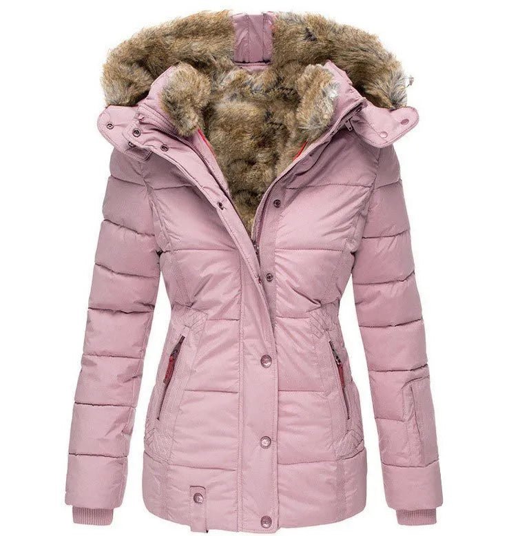 Helena | Warm winter coat with soft fur lining