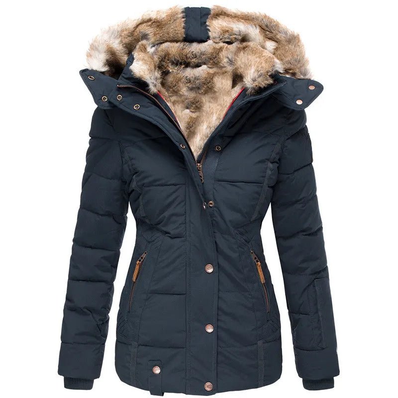 Helena | Warm winter coat with soft fur lining