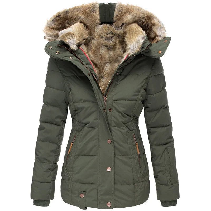 Helena | Warm winter coat with soft fur lining