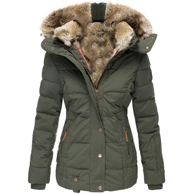 Helena | Warm winter coat with soft fur lining