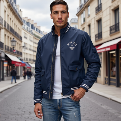 Andreas | Modern Calaway blouson jacket in a sporty style
