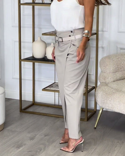 Mila | Stylish trousers with belt