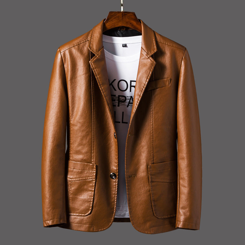 Felix | Men's leather jacket with an urban, modern look