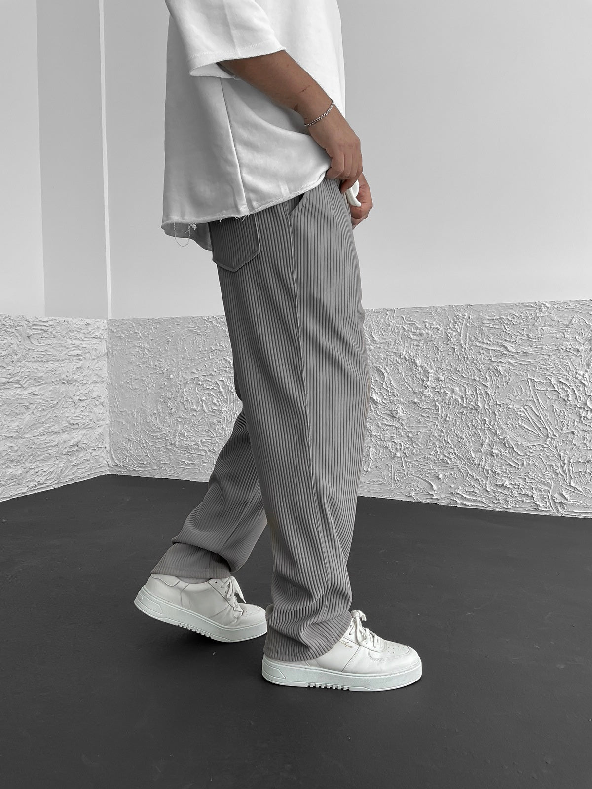 Christophe | Fashionable tailored-fit trousers