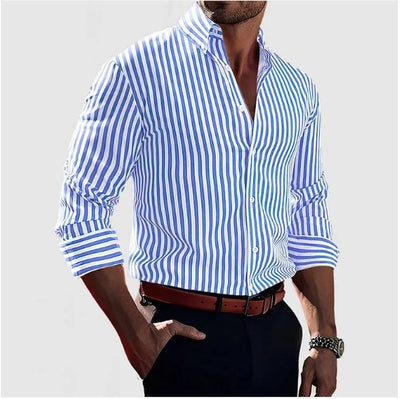 Melker | Striped men's shirt
