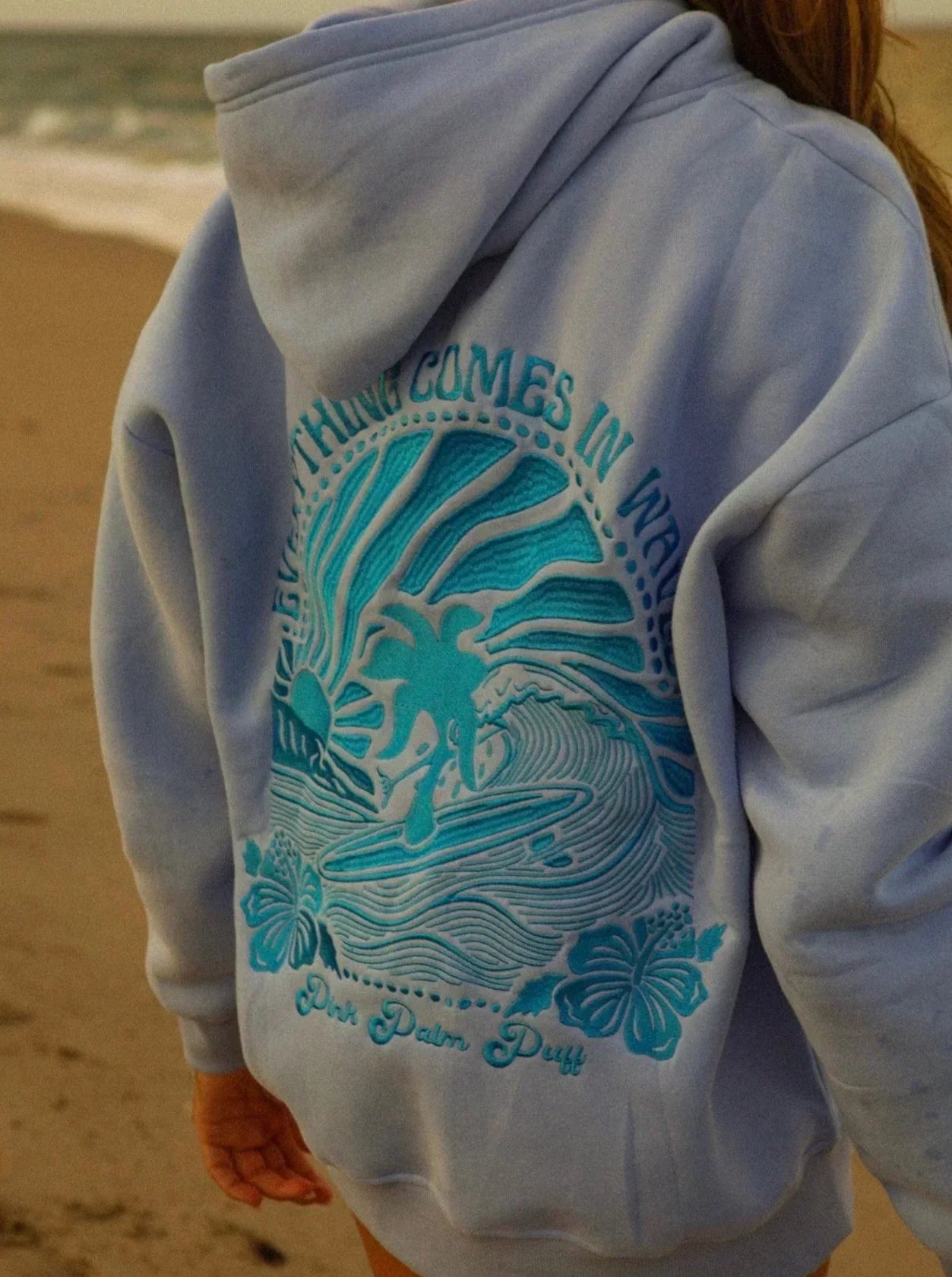 Rafaela | Sunset hoodie with soft brushed feel