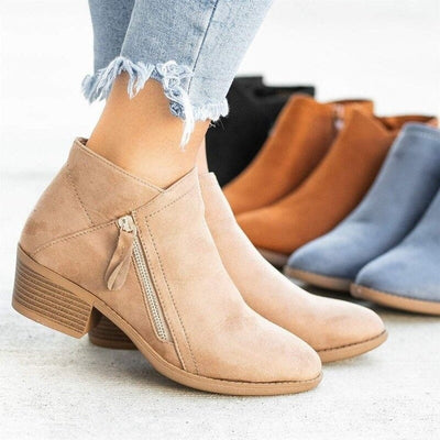 Sabrina | Elegant suede boots for women