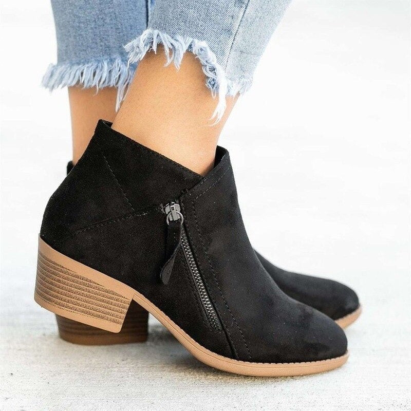 Sabrina | Elegant suede boots for women
