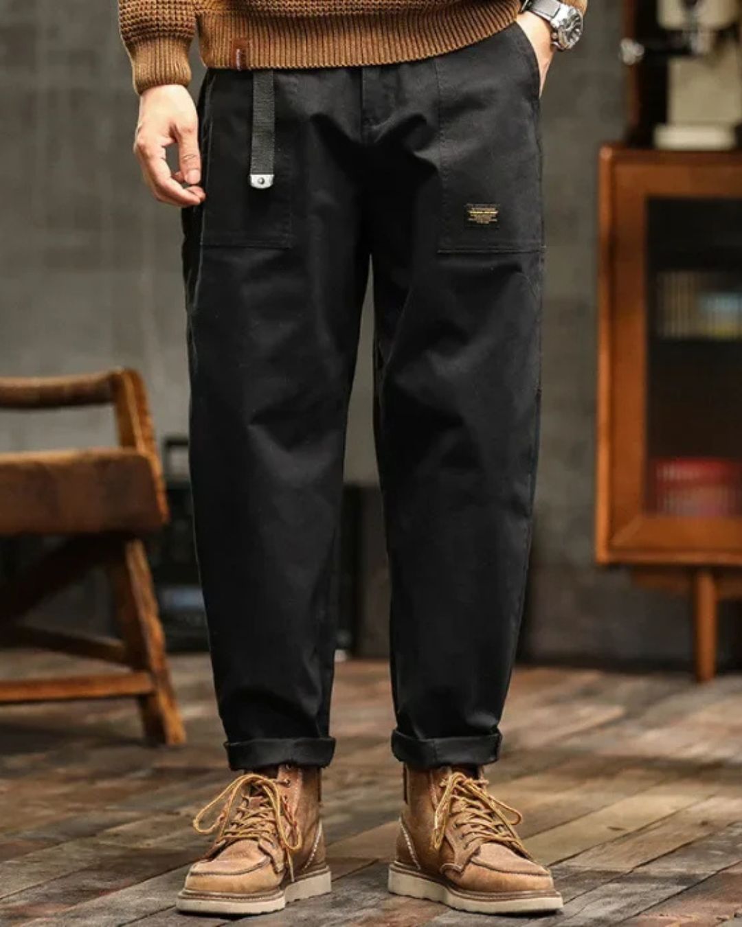 Leon | Vintage cargo trousers in a casual style
