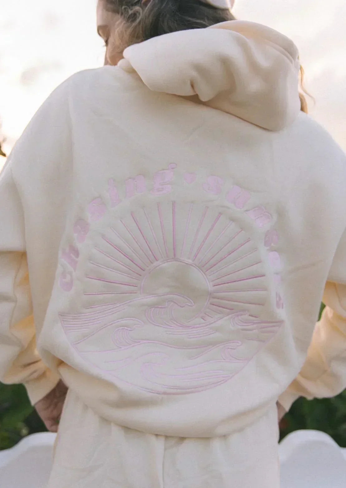 Rafaela | Sunset hoodie with soft brushed feel